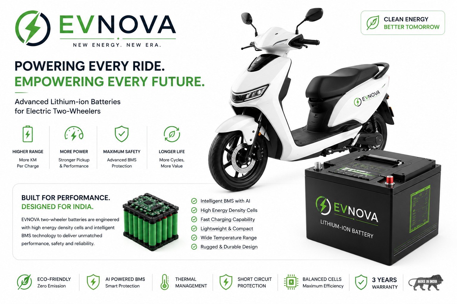 EV-Scooty 60V Battery